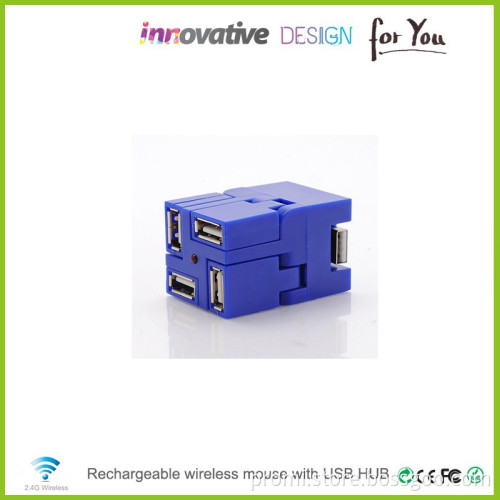 Colourful Wireless multi ports usb hub 2.0 at a 480 Mbps data transfer rate